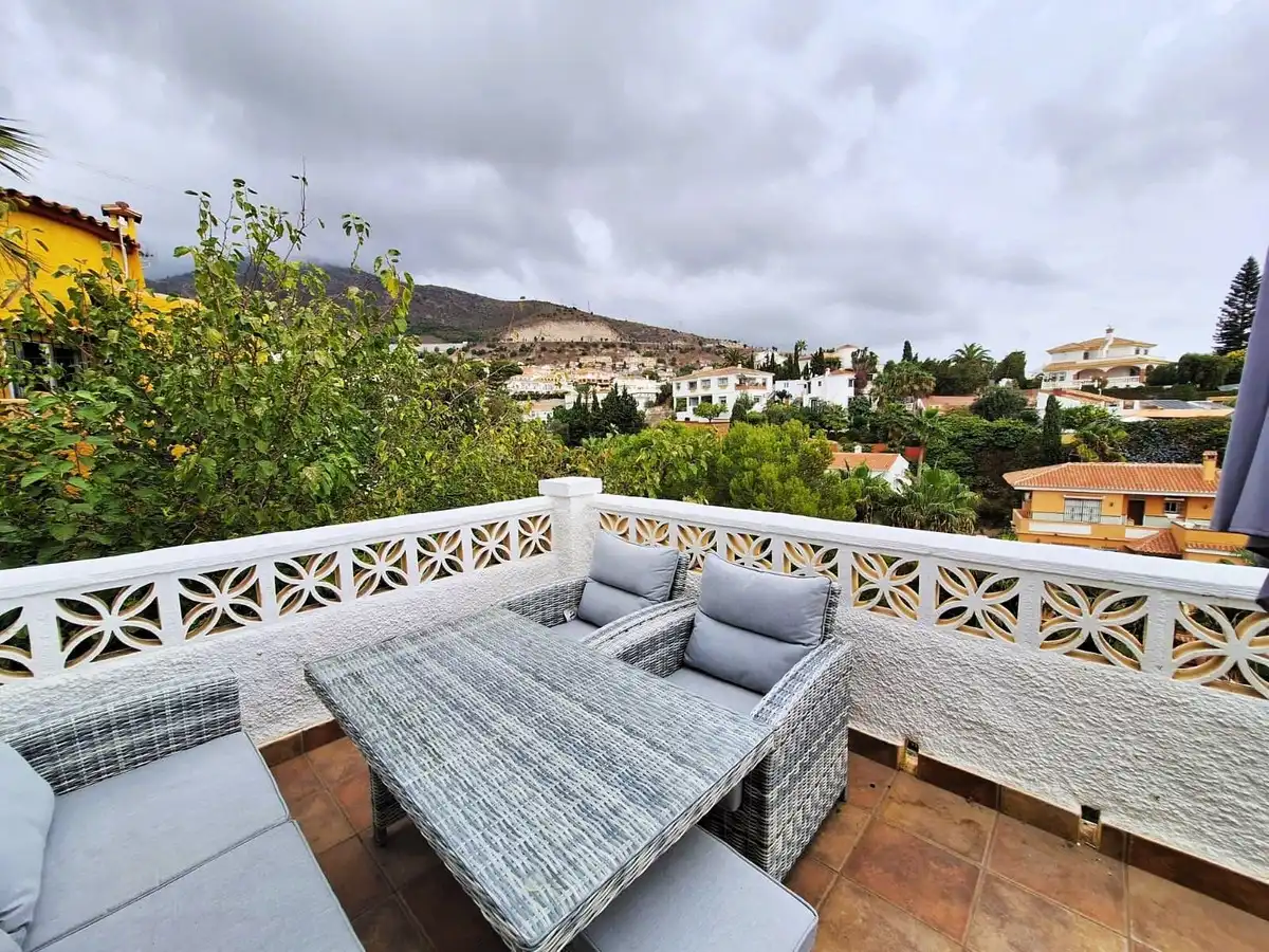 Terrassa de Casa o xalet en venda en Benalmádena amb Terrassa i Piscina