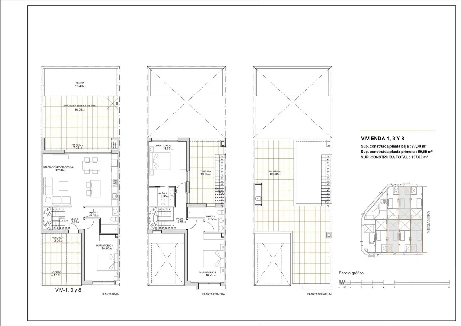 Casa amb terrassa en venda a San Javier ciudad, imagen 11