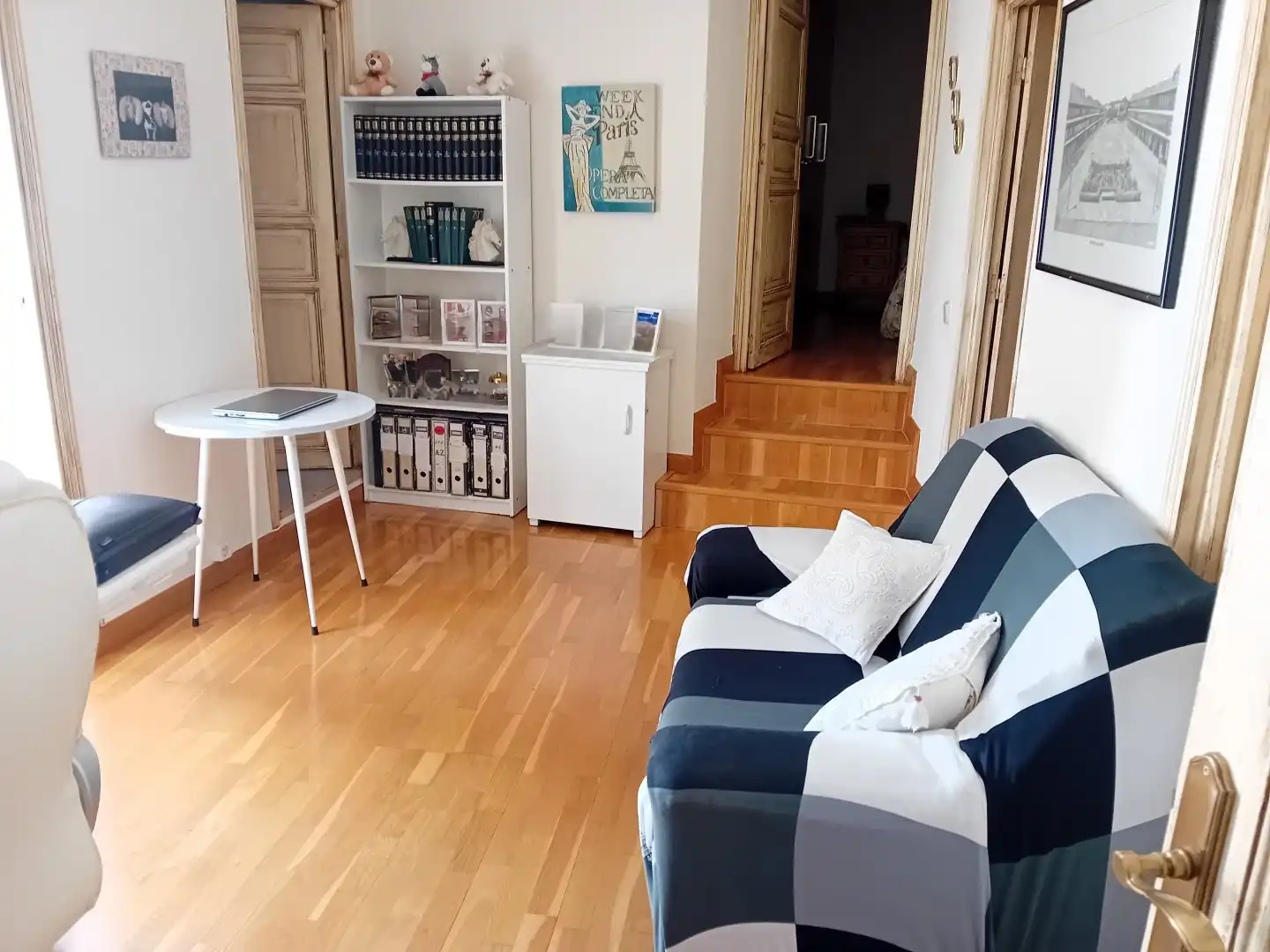 Sala d'estar de Casa o xalet en venda en Almagro amb Aire condicionat, Calefacció i Terrassa