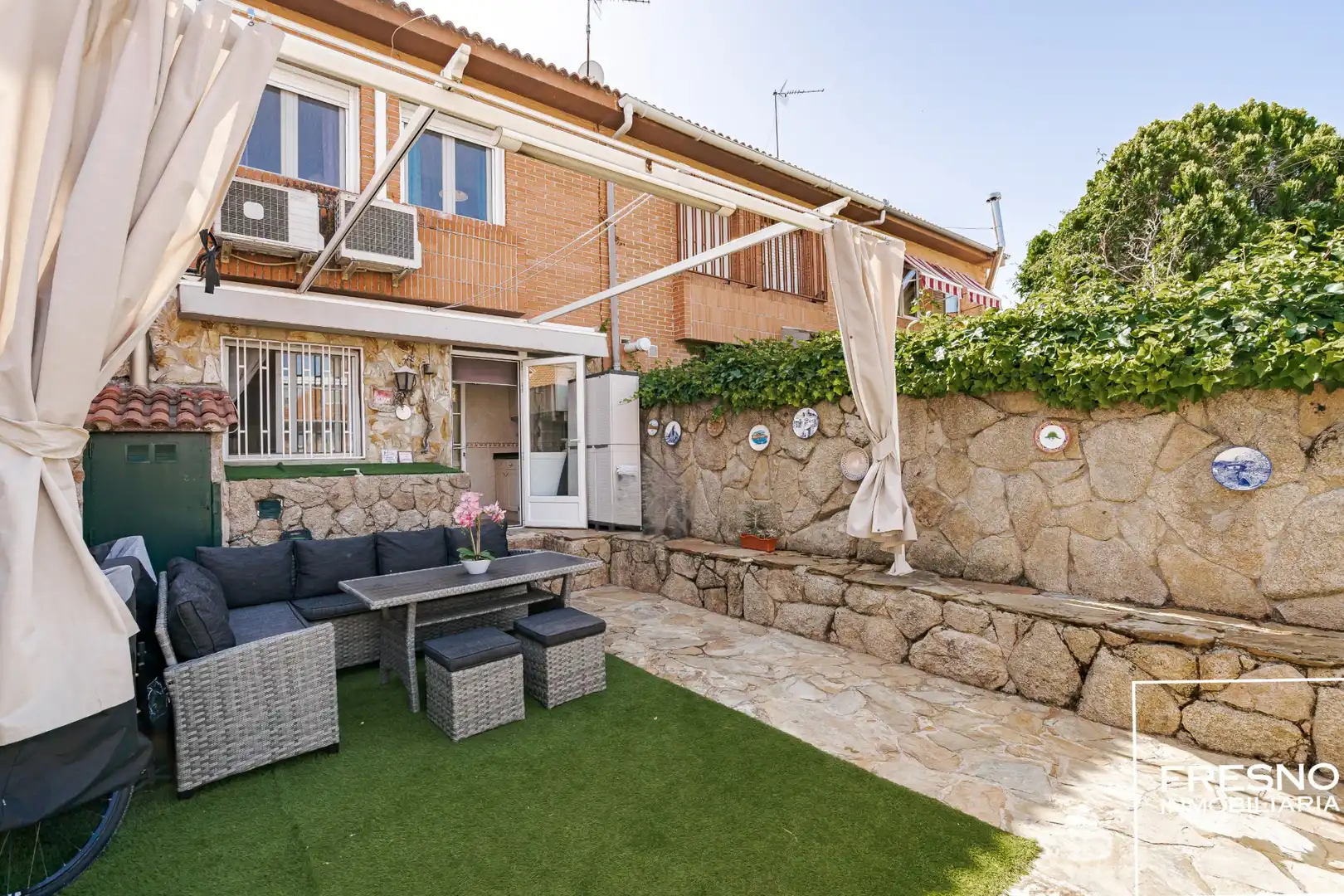 Terrassa de Casa o xalet en venda en Cobeña amb Aire condicionat, Calefacció i Jardí privat