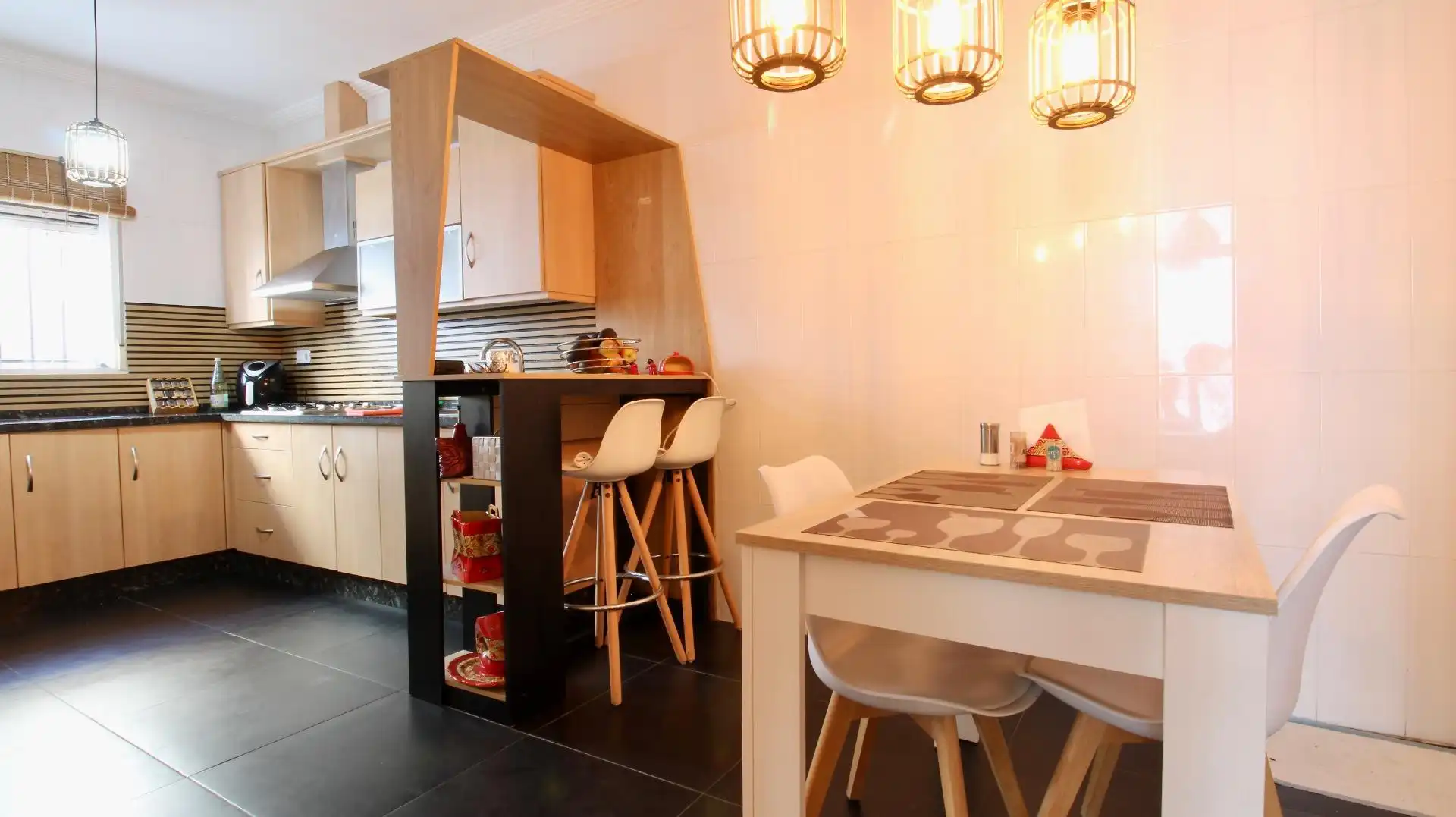 Kitchen of Houses for sale in Albuñol  with Air Conditioner, Terrace and Furnished