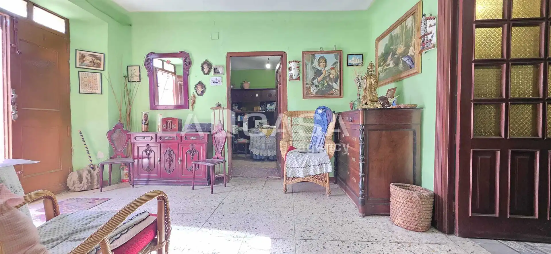 Living room of Houses for sale in Villavaquerín, Valladolid