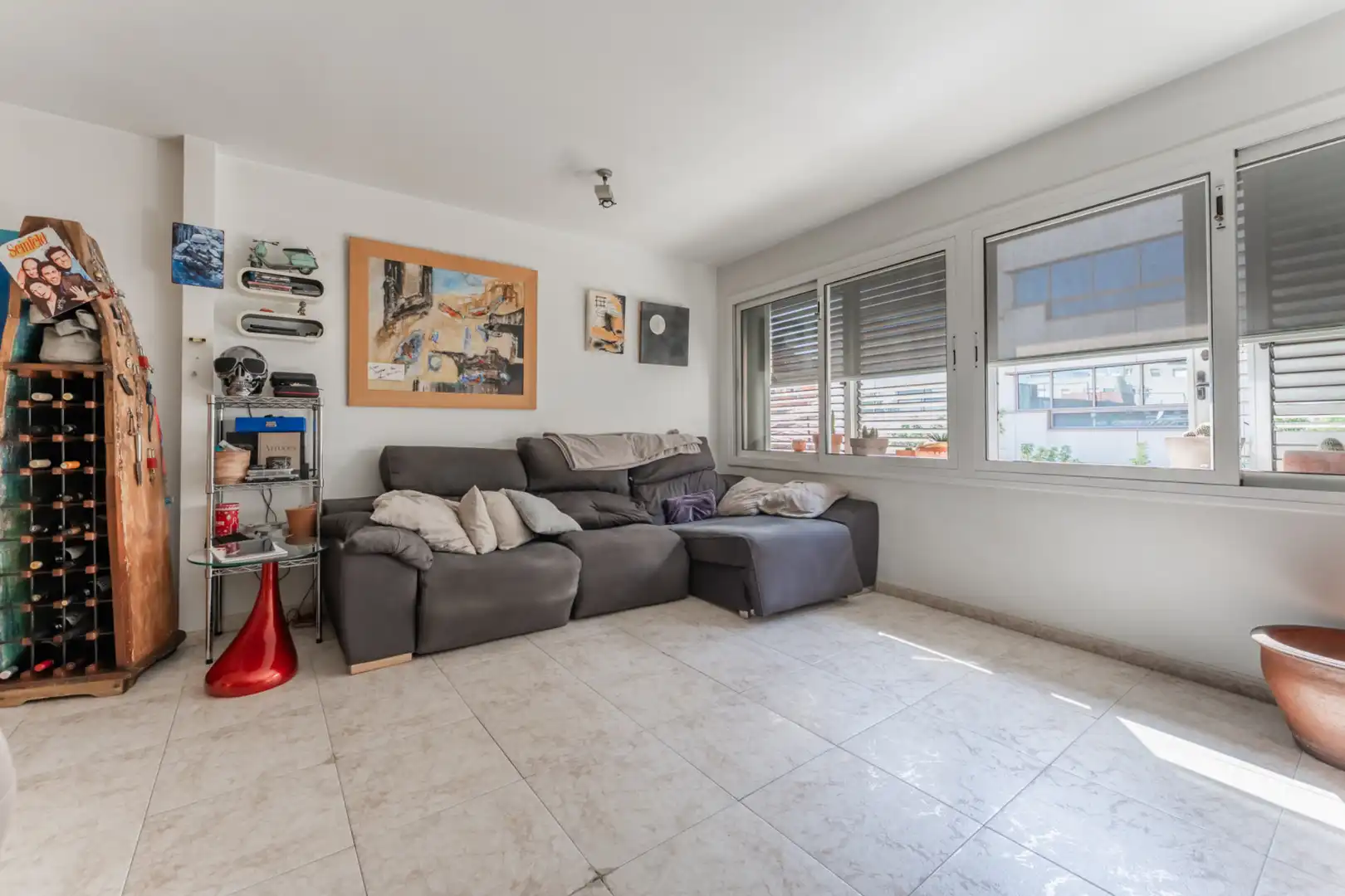 Sala de estar de Dúplex en venta en Mollet del Vallès con Aire acondicionado y Calefacción