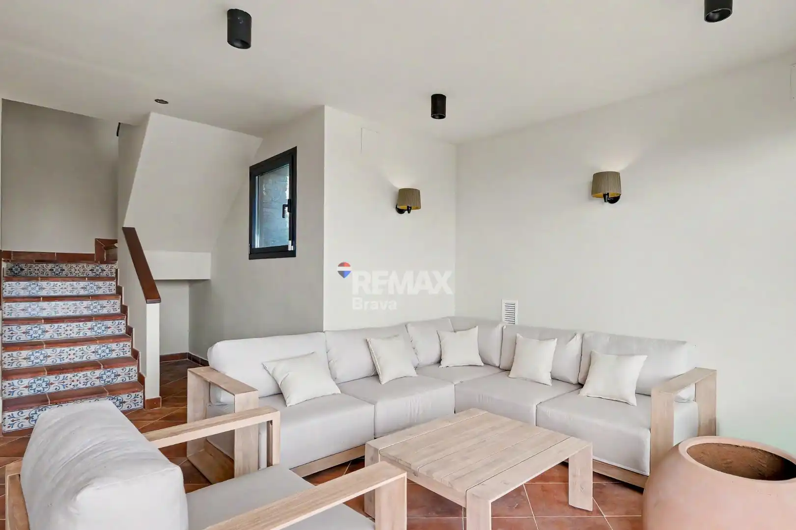 Sala de estar de Casa o chalet en venta en Cadaqués con Aire acondicionado, Jardín privado y Terraza