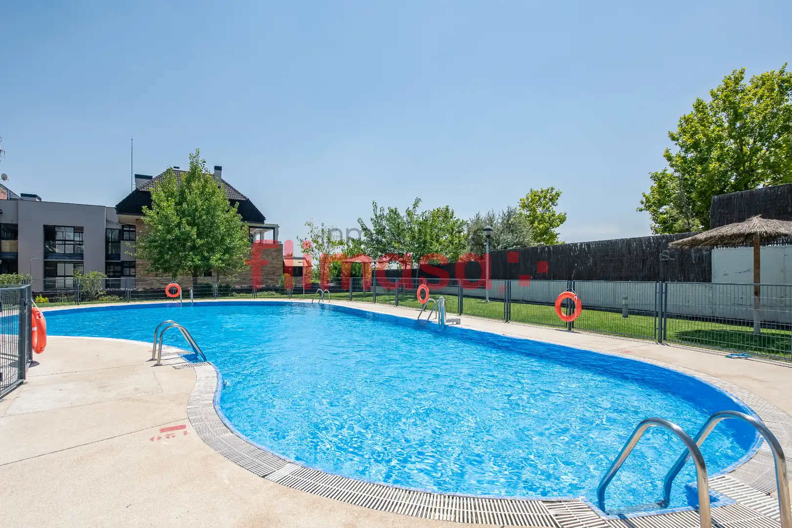 Swimming pool of Flat for sale in Boadilla del Monte  with Air Conditioner, Heating and Terrace
