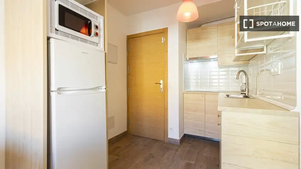 Kitchen of Flat for rent in Madrid  with Air Conditioner, Heating and Furnished