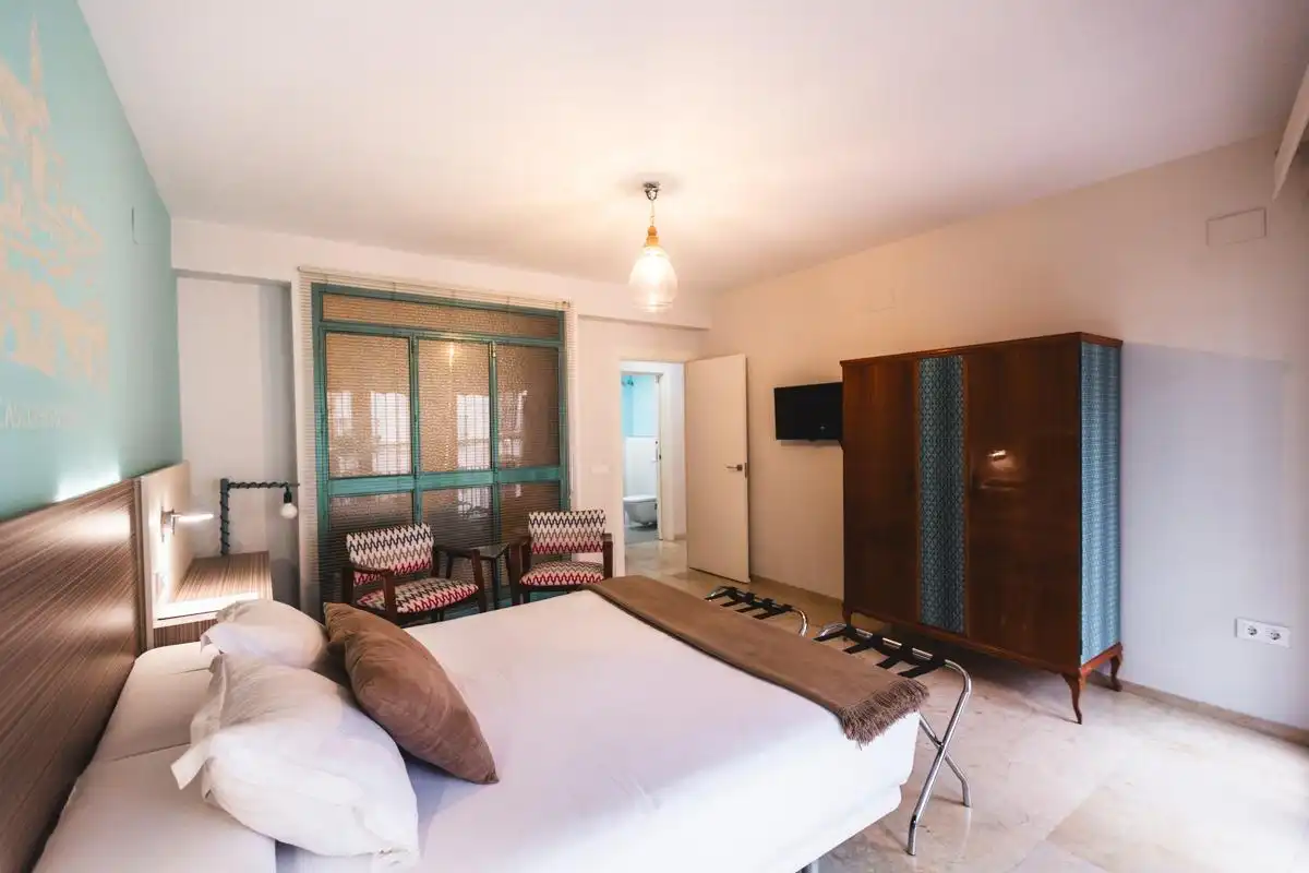 Bedroom of Flat for sale in Córdoba  with Air Conditioner, Heating and Terrace