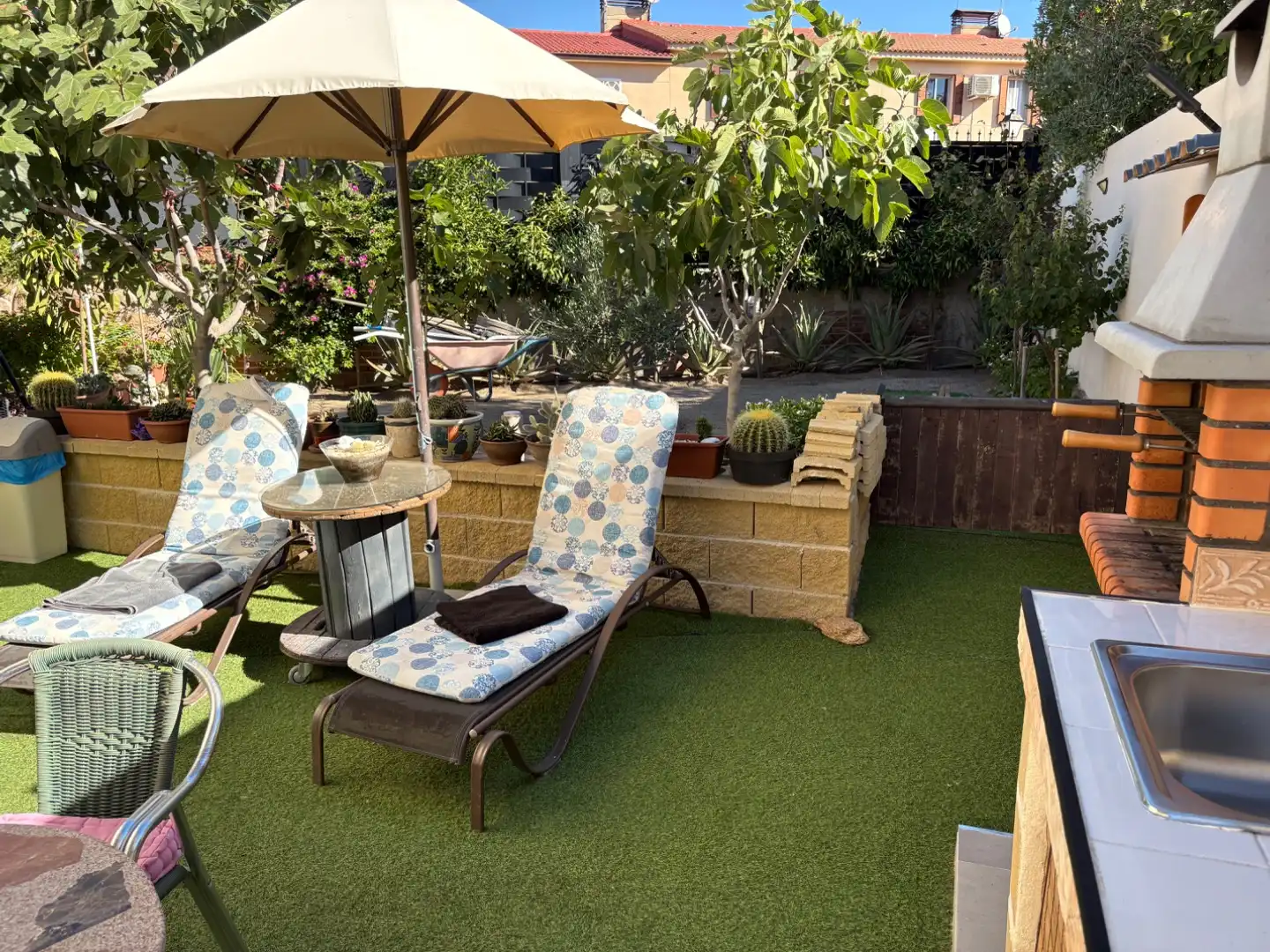 Terraza de Casa o chalet en venta en Navalagamella, Madrid