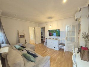 Sala d'estar de Àtic en venda en  Madrid Capital amb Aire condicionat, Calefacció i Terrassa