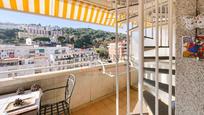 Balcony of Attic for sale in Caldes d'Estrac  with Air Conditioner, Heating and Parquet flooring