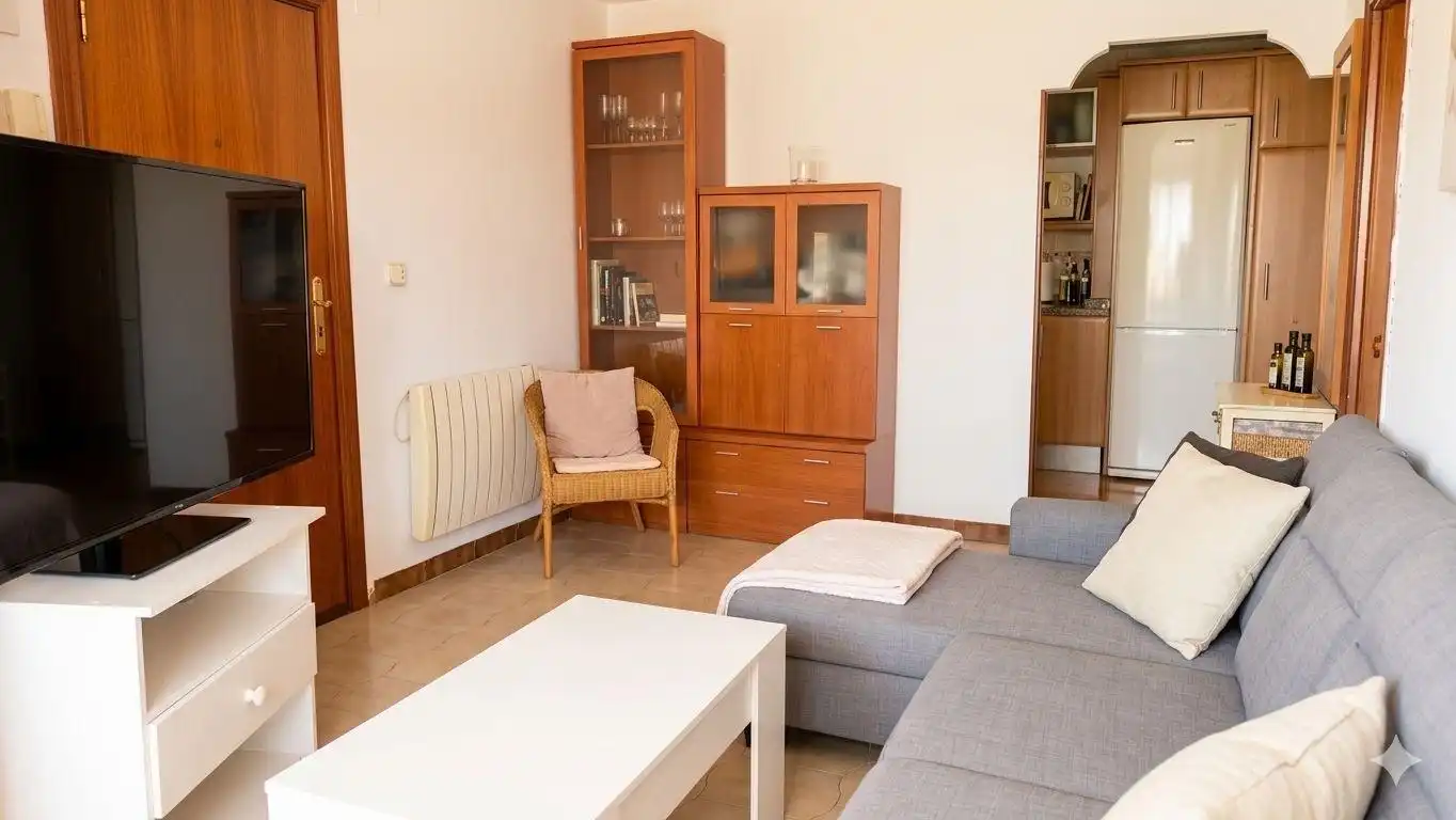 Sala d'estar de Pis en venda en El Campello amb Balcó i Piscina comunitària