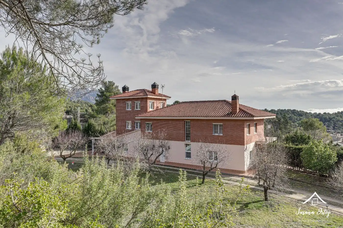 Vista exterior de Casa o chalet en venta en El Bruc con Aire acondicionado, Calefacción y Jardín privado