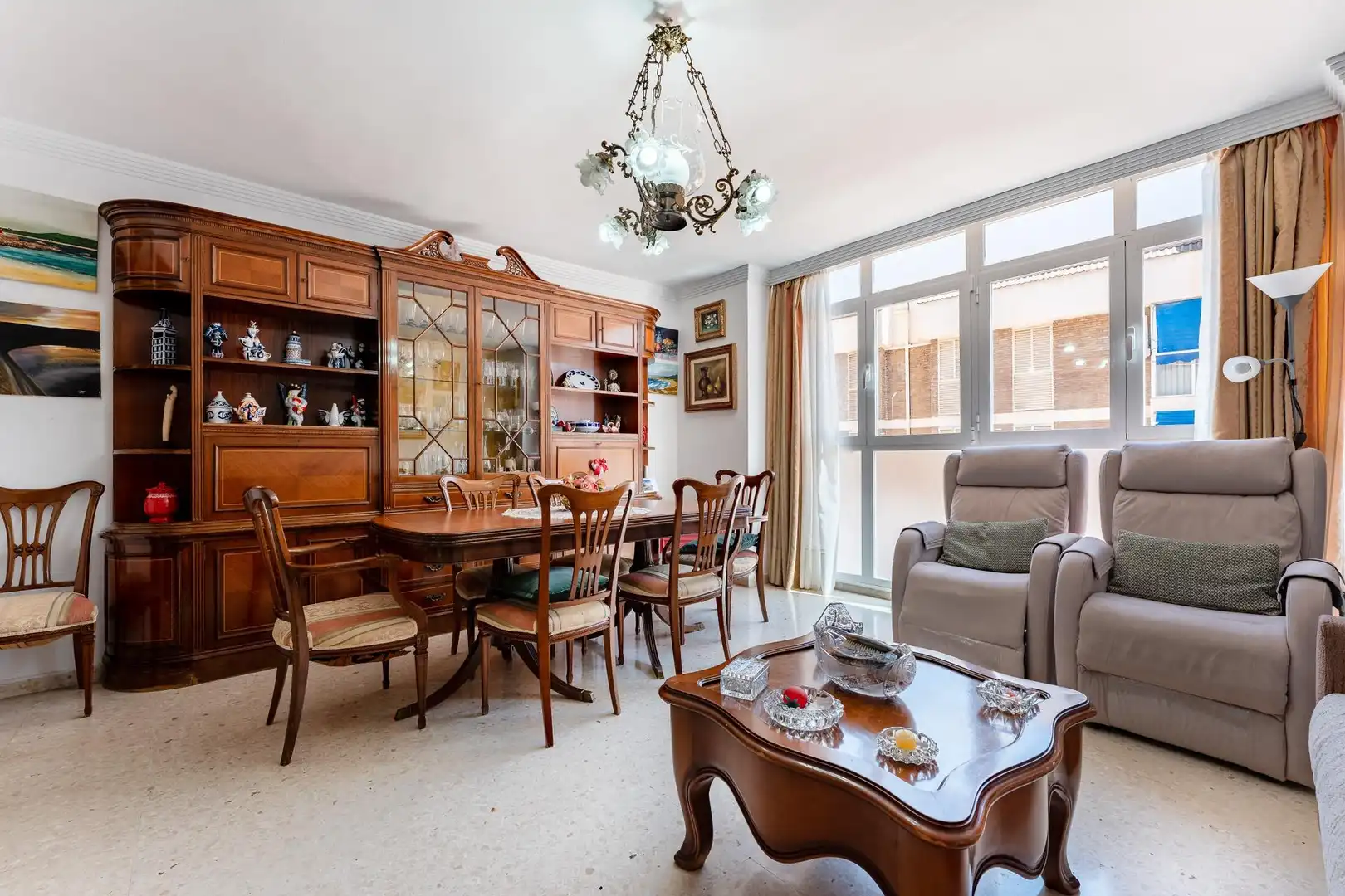 Dining room of Flat for sale in Málaga  with Air Conditioner and Heating