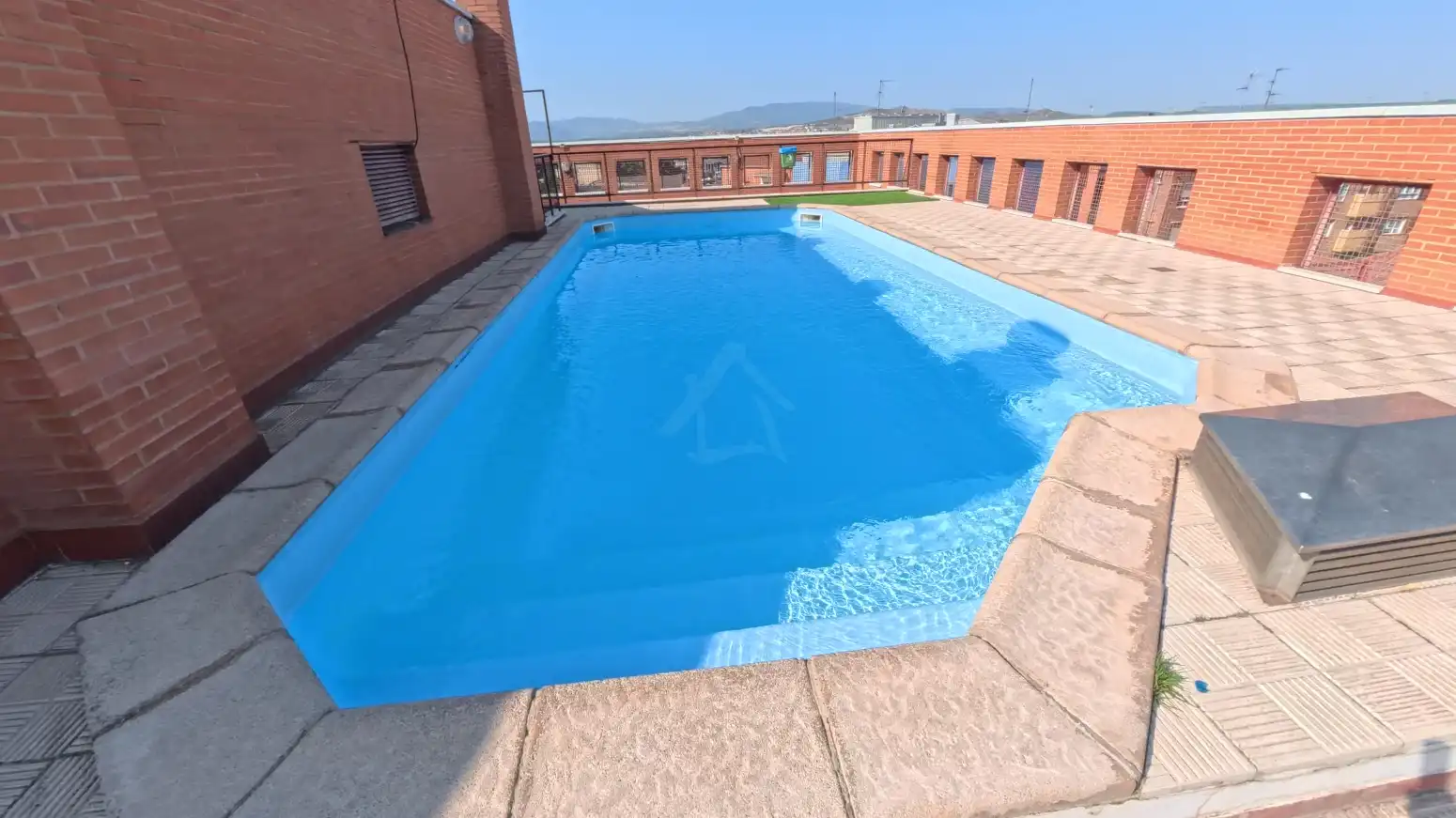 Swimming pool of Flat for sale in  Logroño  with Heating, Parquet flooring and Storage room