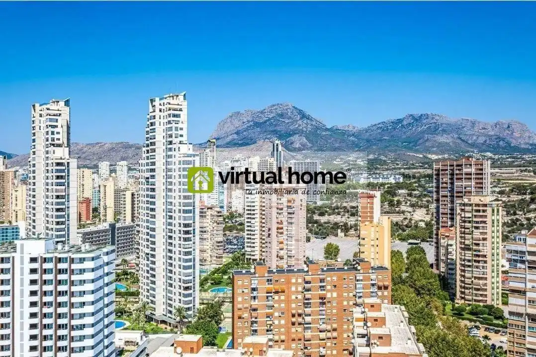 Exterior view of Flat for sale in Benidorm  with Air Conditioner, Terrace and Furnished