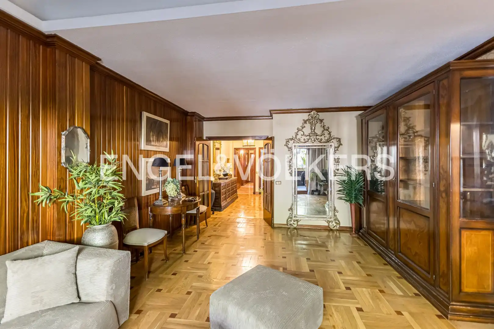 Sala d'estar de Pis de lloguer en Retiro