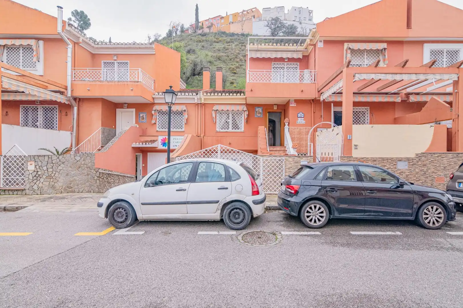 Exterior view of Detached homes for sale in Granada  with Air Conditioner and Heating