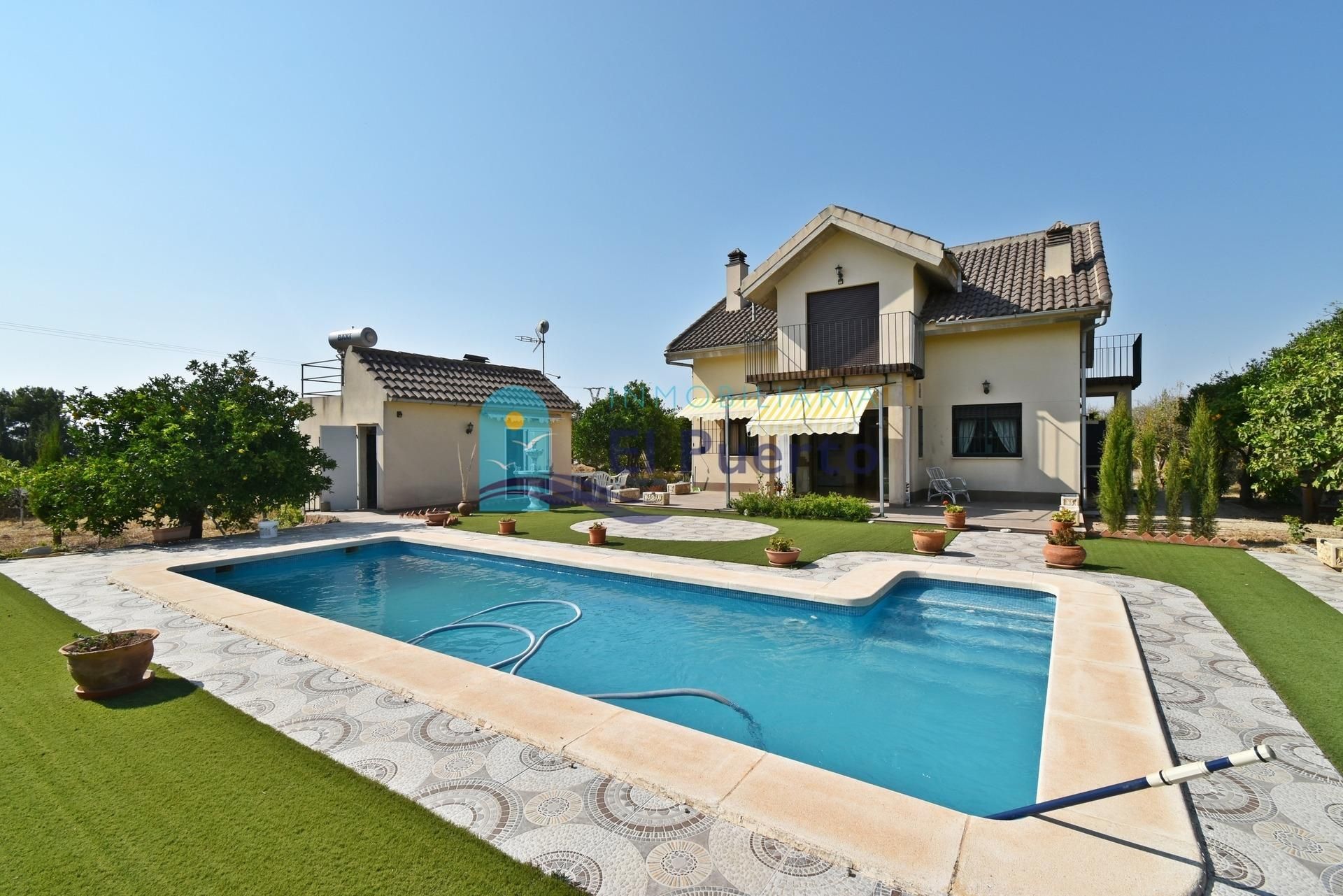 Swimming pool of House or chalet for sale in Alhama de Murcia  with Private garden, Terrace and Storage room