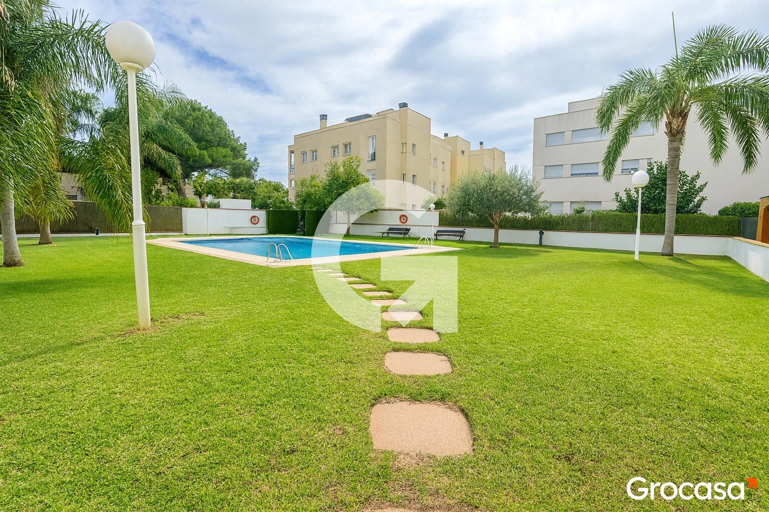 Garden of Attic for sale in Cubelles  with Air Conditioner, Heating and Terrace