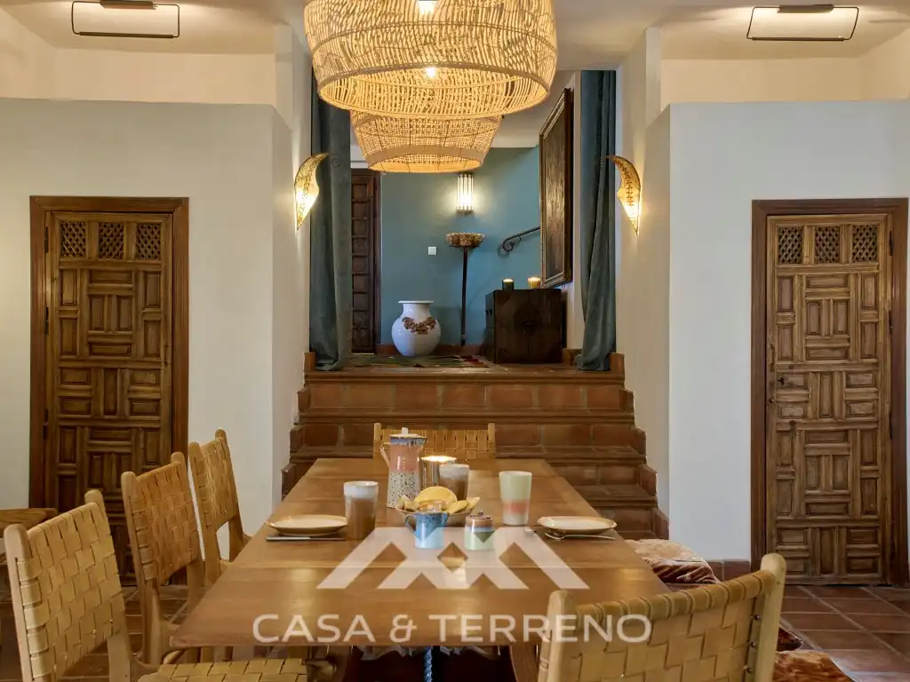 Comedor de Casa o chalet en venta en Comares con Aire acondicionado, Terraza y Piscina