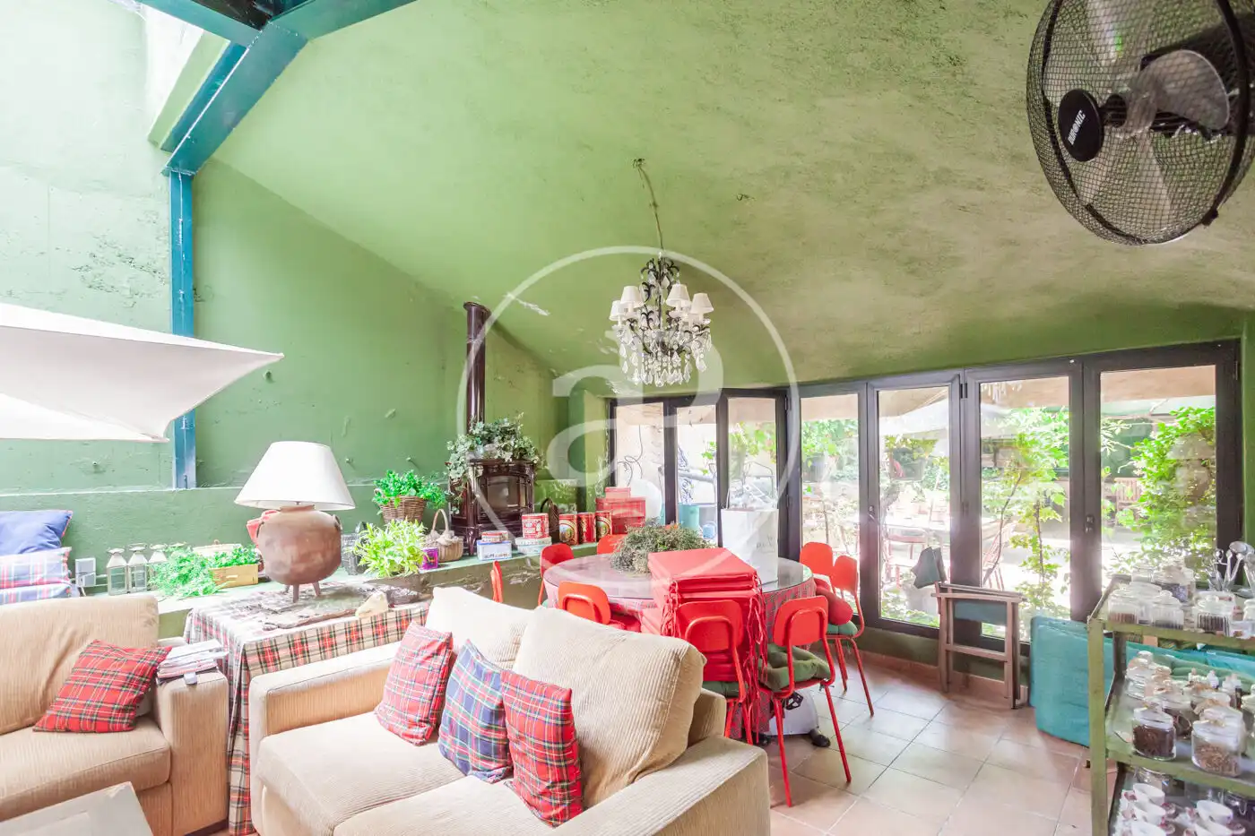 Jardín de Casa adosada en venta en Las Rozas de Madrid con Aire acondicionado, Calefacción y Jardín privado