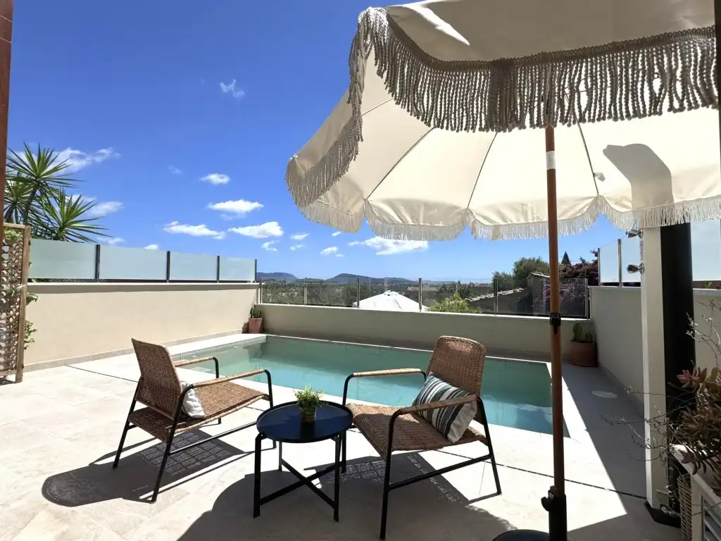 Semi-detached house with pool to rent in Selva, imagen 11