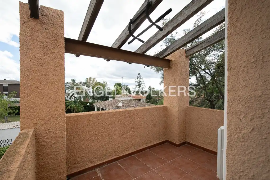 Terraza de Casa o chalet de alquiler en L'Eliana con Aire acondicionado, Calefacción y Jardín privado