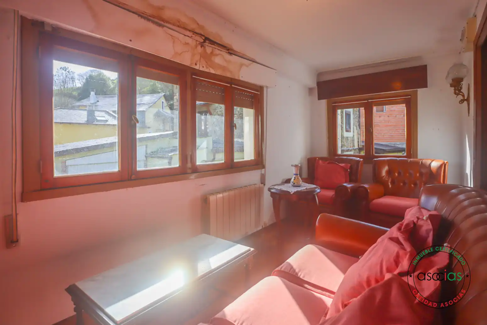 Sala de estar de Casa o chalet en venta en Valdés - Luarca con Calefacción, Jardín privado y Parquet