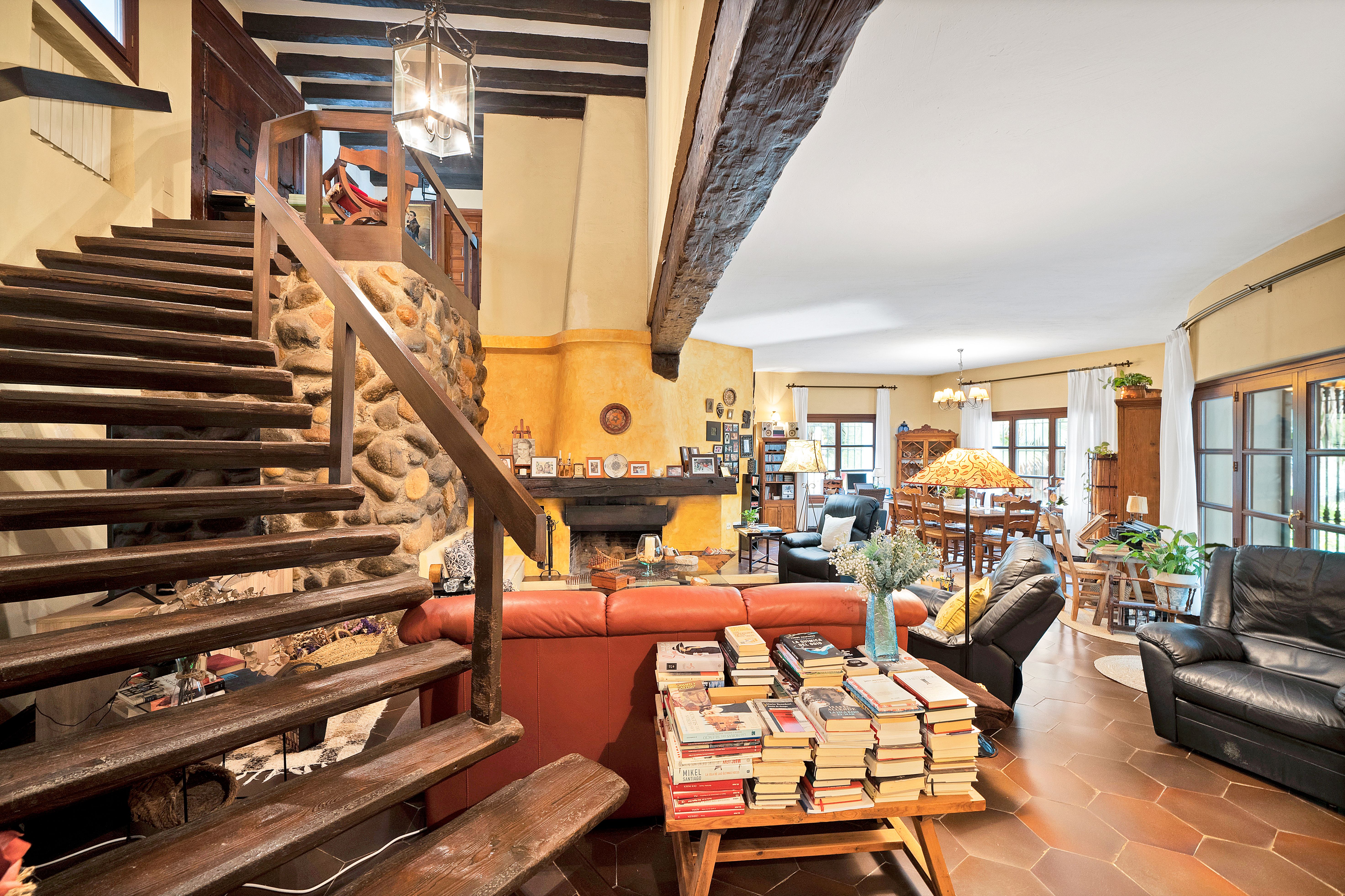 Living room of House or chalet for sale in Mijas  with Heating, Private garden and Swimming Pool