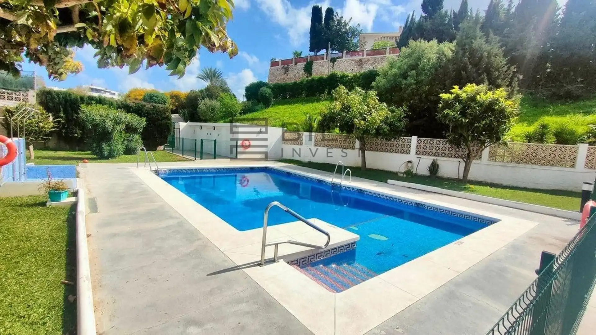 Piscina de Piso en venta en Mijas con Aire acondicionado, Terraza y Piscina