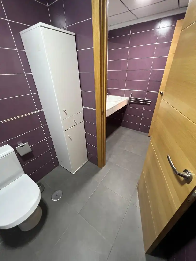 Baño de Piso de alquiler en Sevilla con Aire acondicionado, Amueblado y Piscina comunitaria