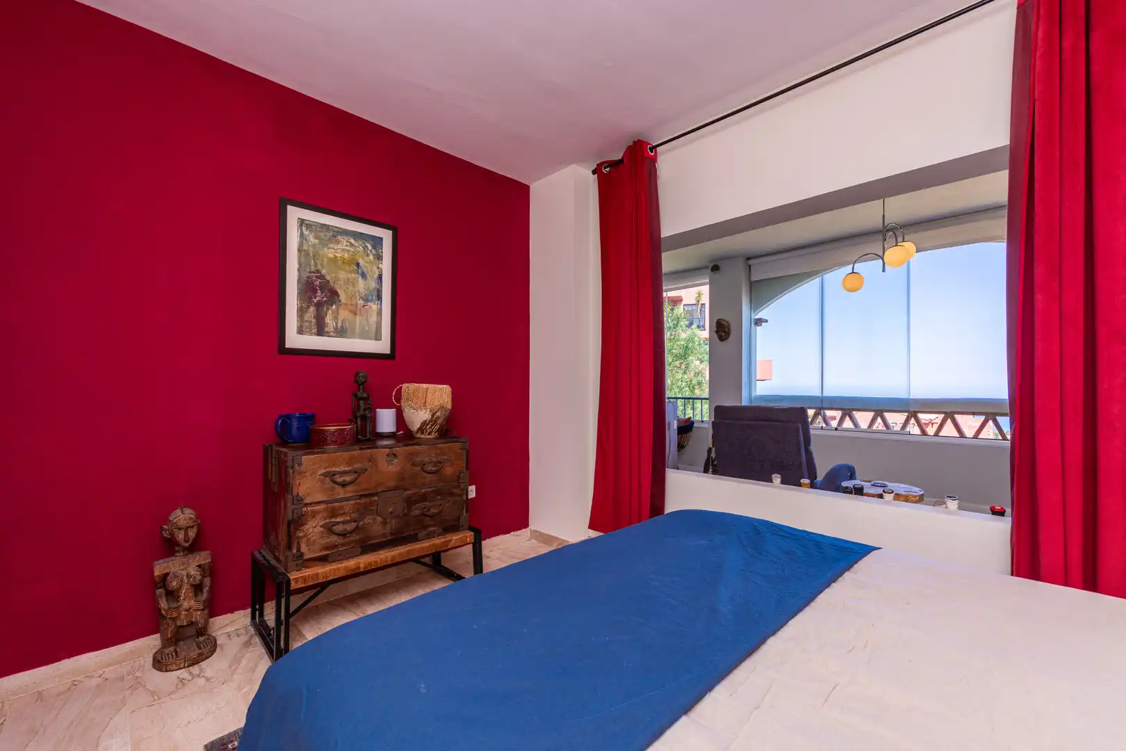 Habitación de Apartamento en venta en Mijas con Aire acondicionado, Terraza y Piscina