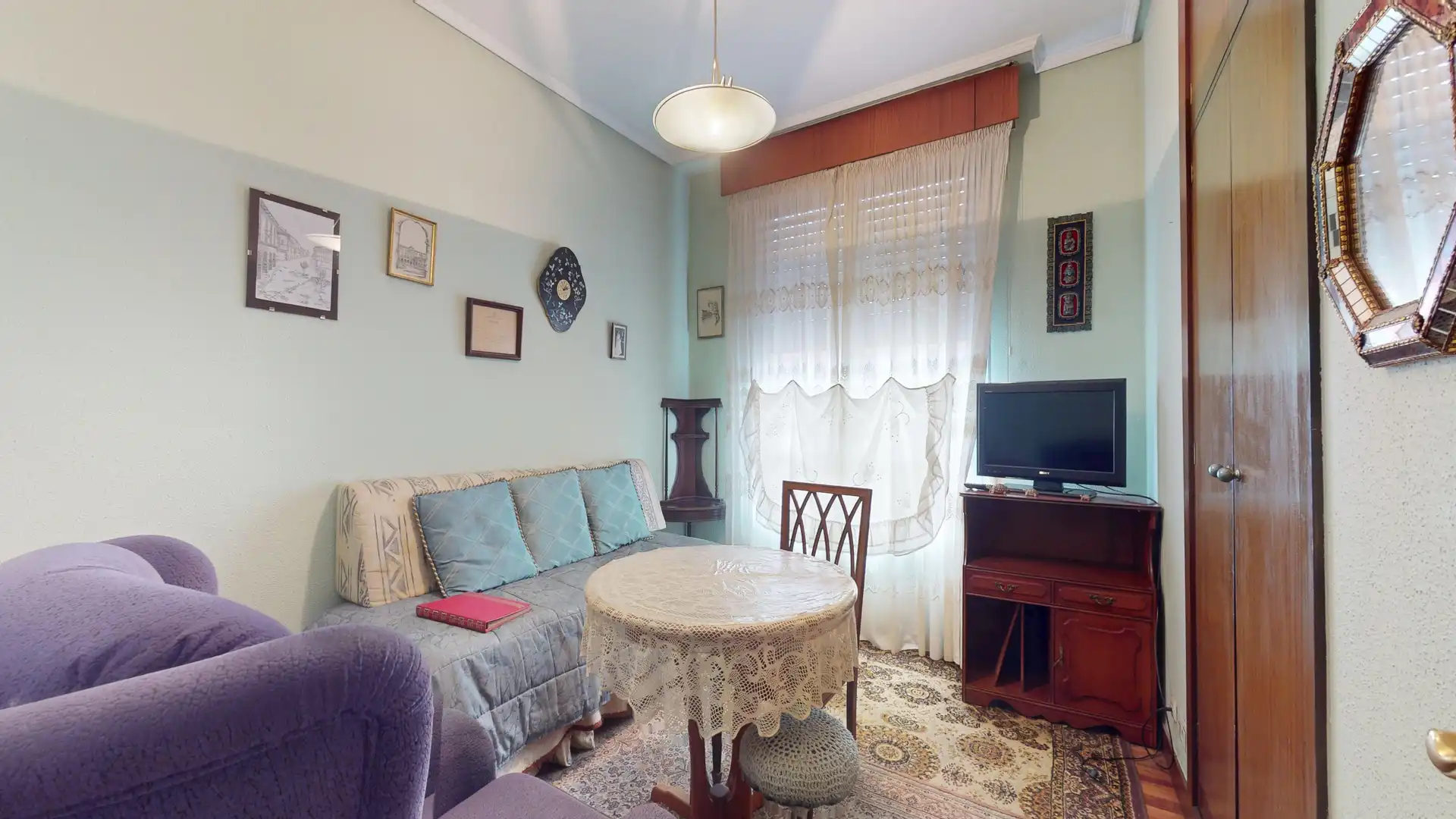 Living room of Flat for sale in Bilbao   with Terrace