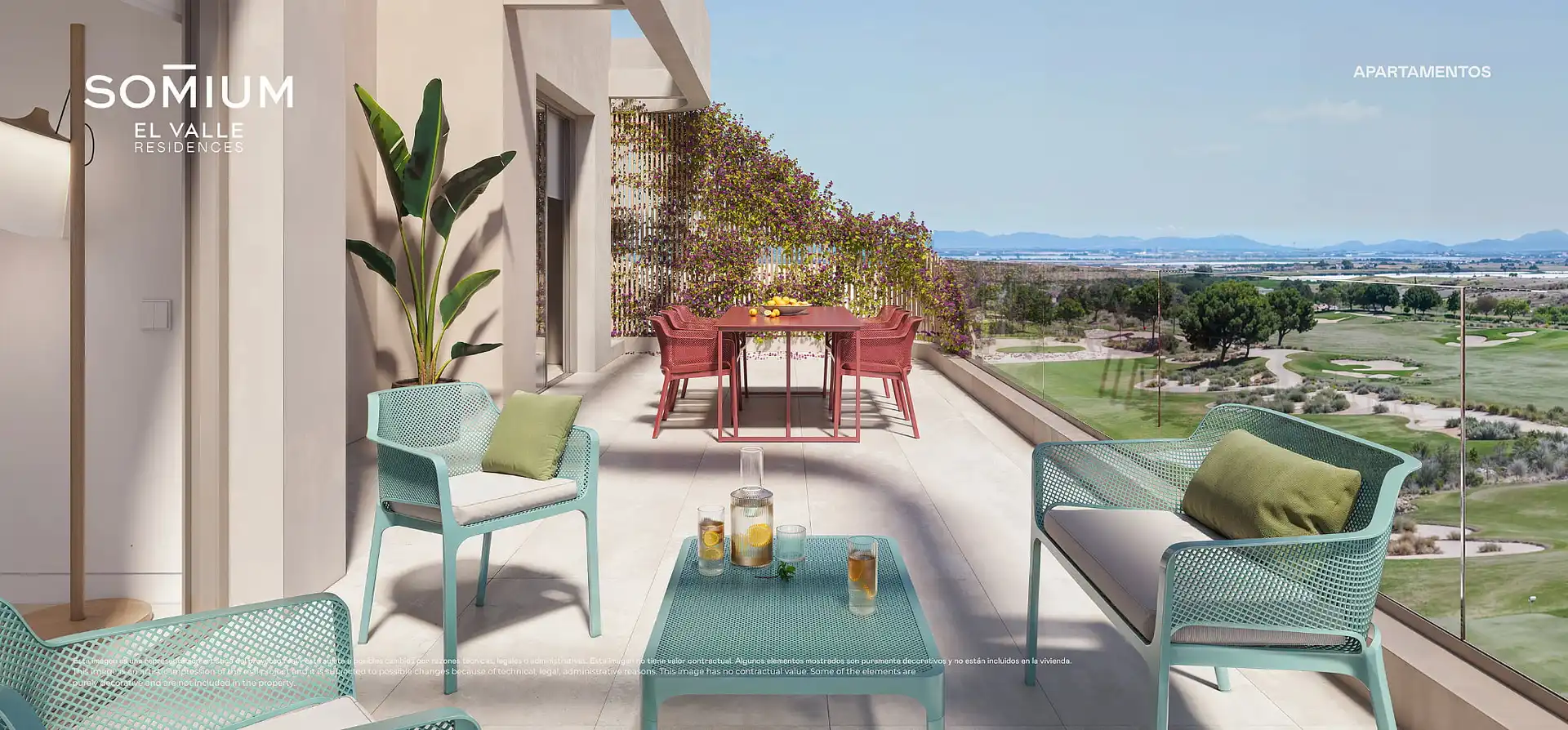 Terrassa de Apartament en venda en Murcia amb Aire condicionat, Jardí privat i Terrassa
