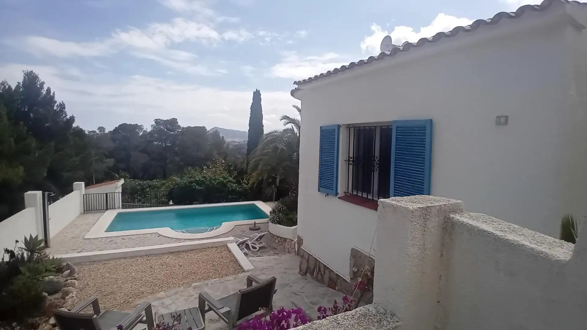 Swimming pool of Houses for sale in Altea la Vella