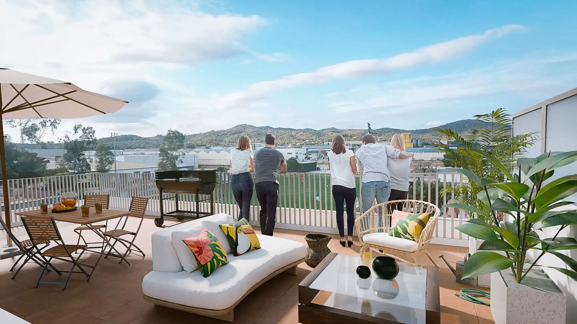 Terrasse von Wohnung zum Verkauf in Tortosa