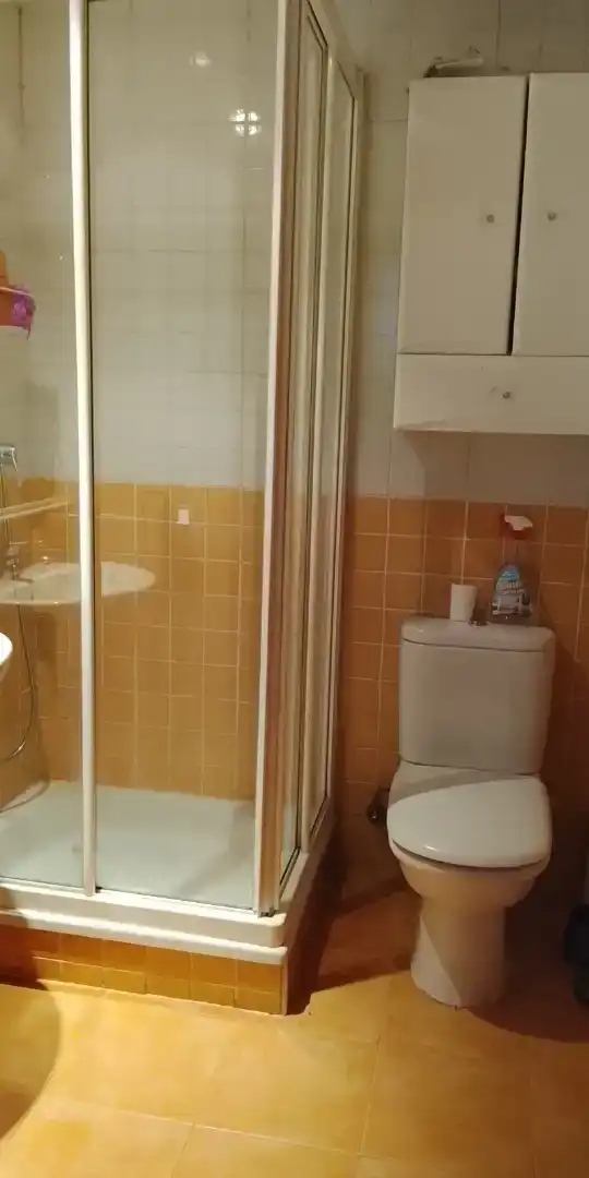 Bathroom of Flat for share in Madrid  with Balcony