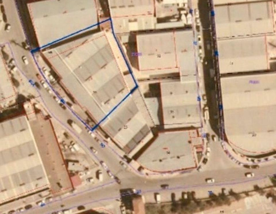 Vista exterior de Nau industrial en venda en Dénia