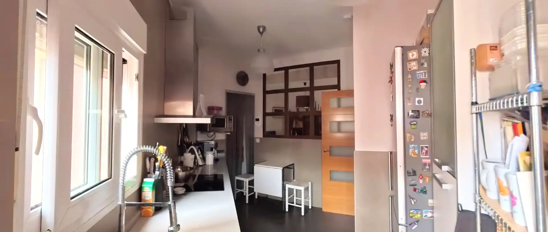 Kitchen of Flat for sale in Sevilla  with Air Conditioner, Heating and Oven