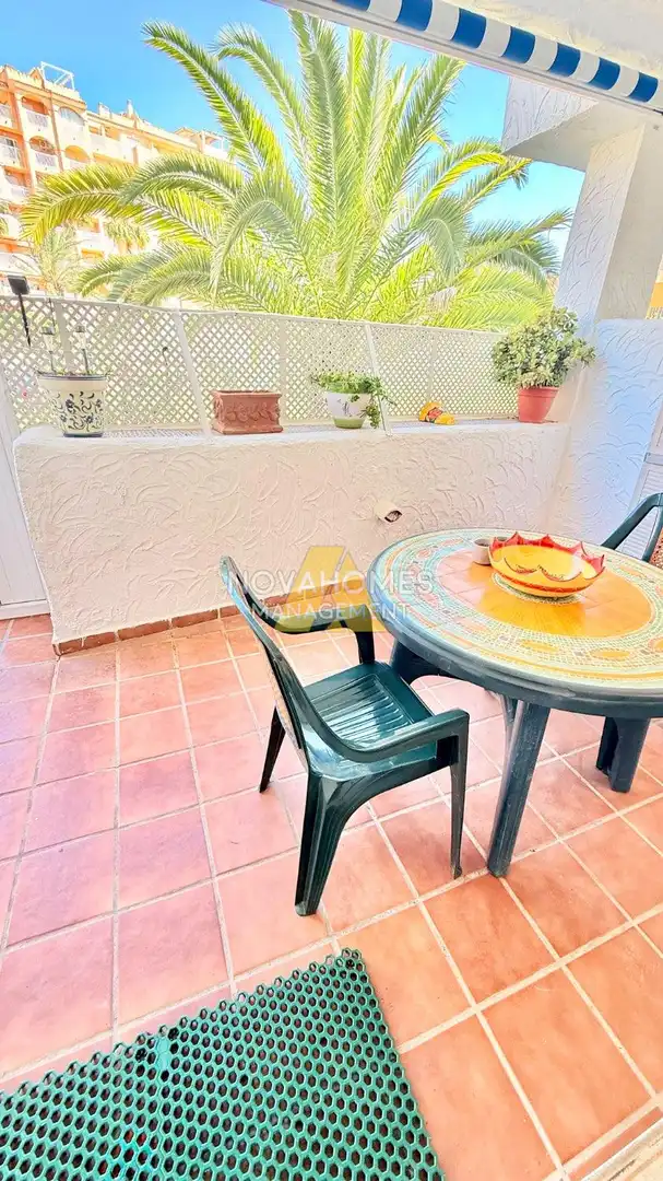 Terrasse von Wohnungen zum Verkauf in La Manga del Mar Menor mit Klimaanlage, Heizung und Terrasse