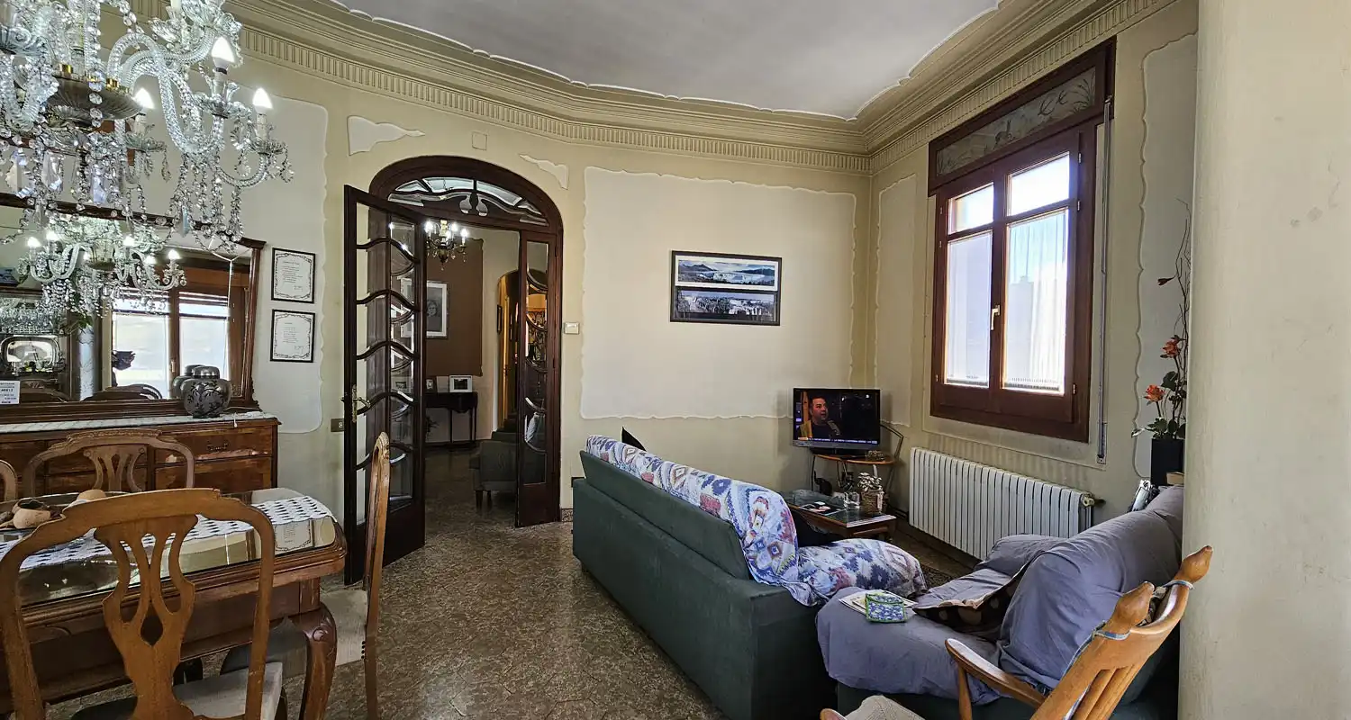 Sala d'estar de Casa o xalet en venda en Breda amb Calefacció, Terrassa i Traster