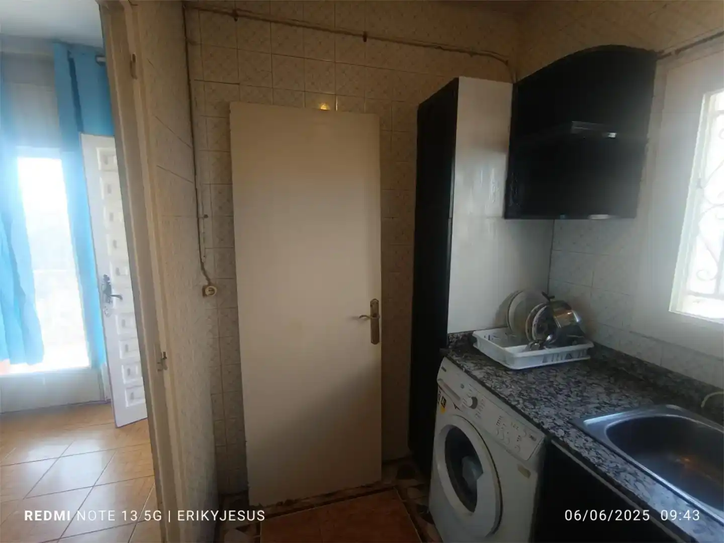 Cocina de Piso para compartir en Pineda de Mar con Jardín privado, Trastero y Lavadora