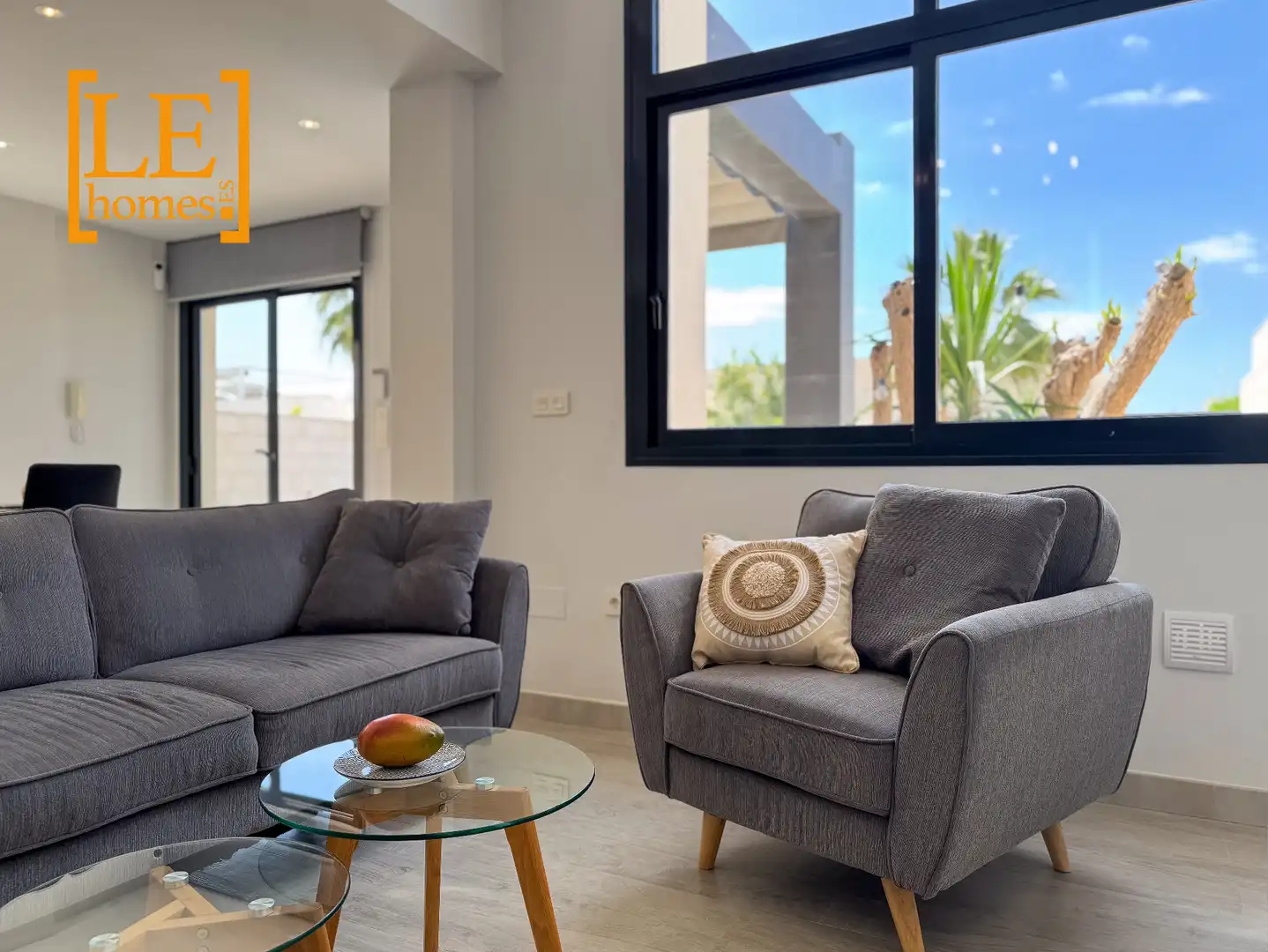 Sala d'estar de Casa o xalet en venda en Rojales amb Aire condicionat, Jardí privat i Terrassa