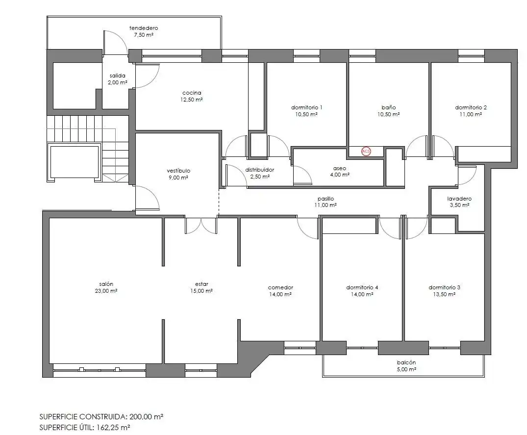 Piso con terraza en venta en Paseo ZORRILLA, imagen 31