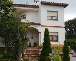 Vista exterior de Casa o xalet en venda en Santa Cristina d'Aro amb Terrassa i Balcó