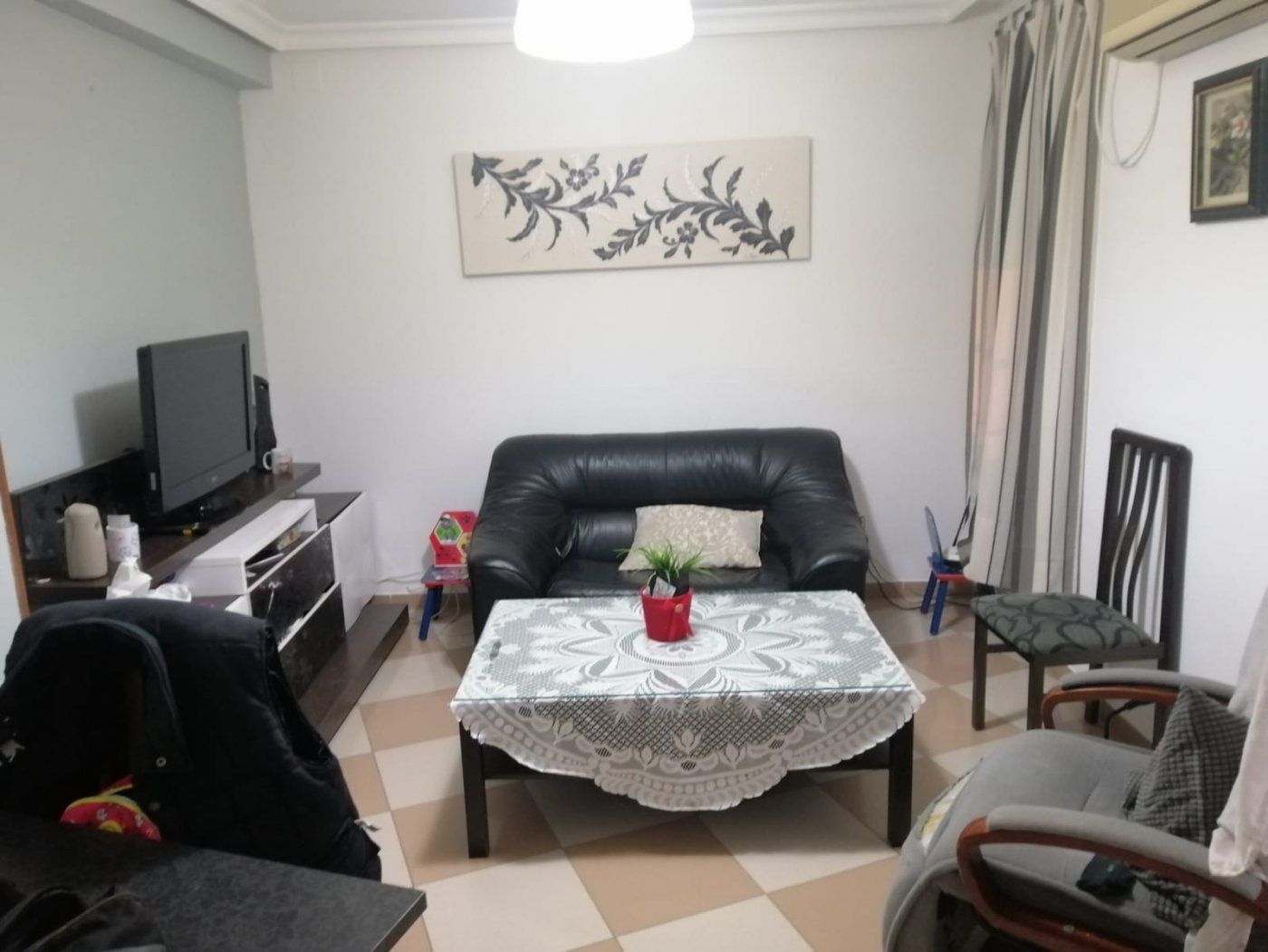 Living room of Flat for sale in El Carpio  with Air Conditioner, Heating and Private garden