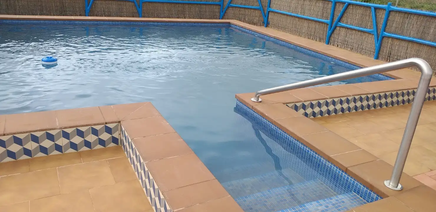 Piscina de Casa o xalet en venda en Fuente Álamo de Murcia amb Traster, Moblat i Piscina comunitària