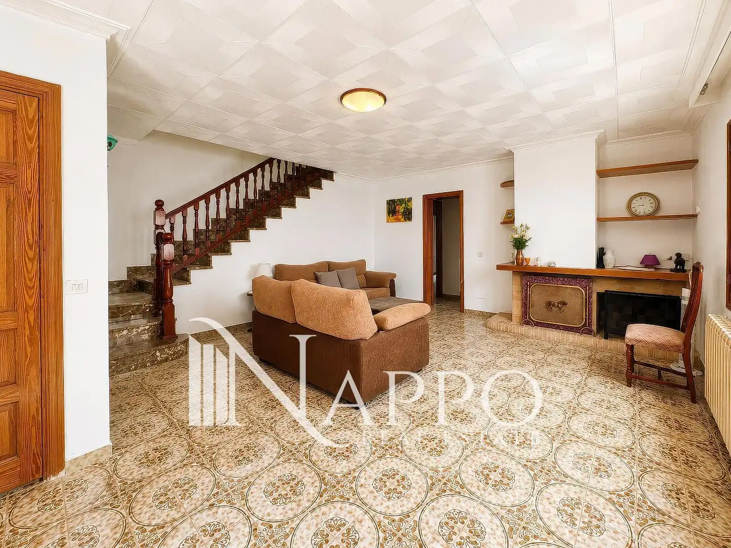 Sala de estar de Casa o chalet en venta en Santanyí con Aire acondicionado, Calefacción y Terraza