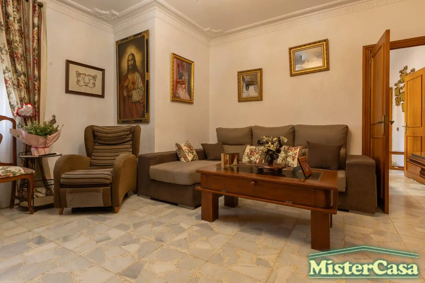 Living room of Houses for sale in Jerez de la Frontera  with Air Conditioner, Terrace and Storage room