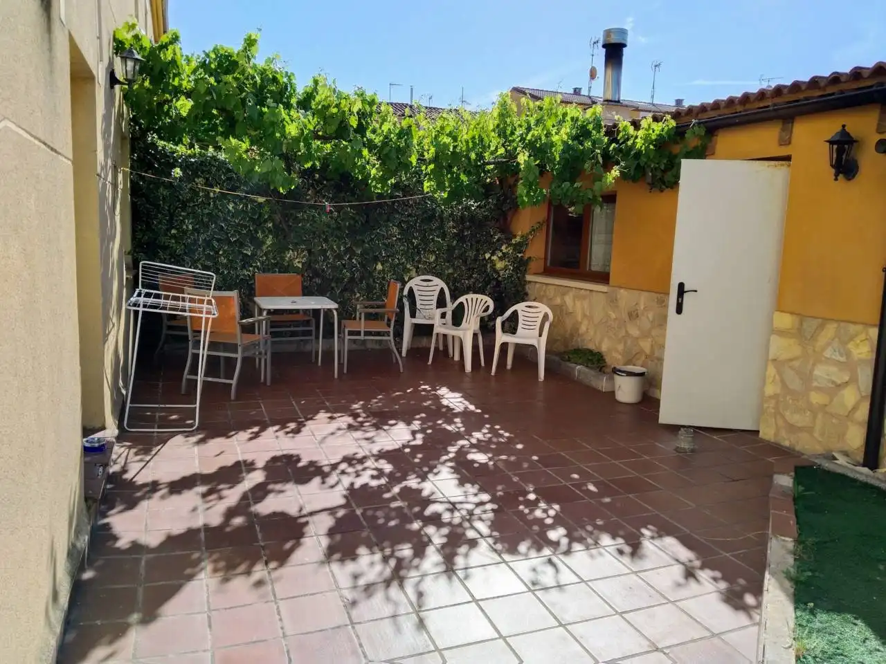 Terrace of Flat for rent in Burgos  with Heating, Terrace and Furnished